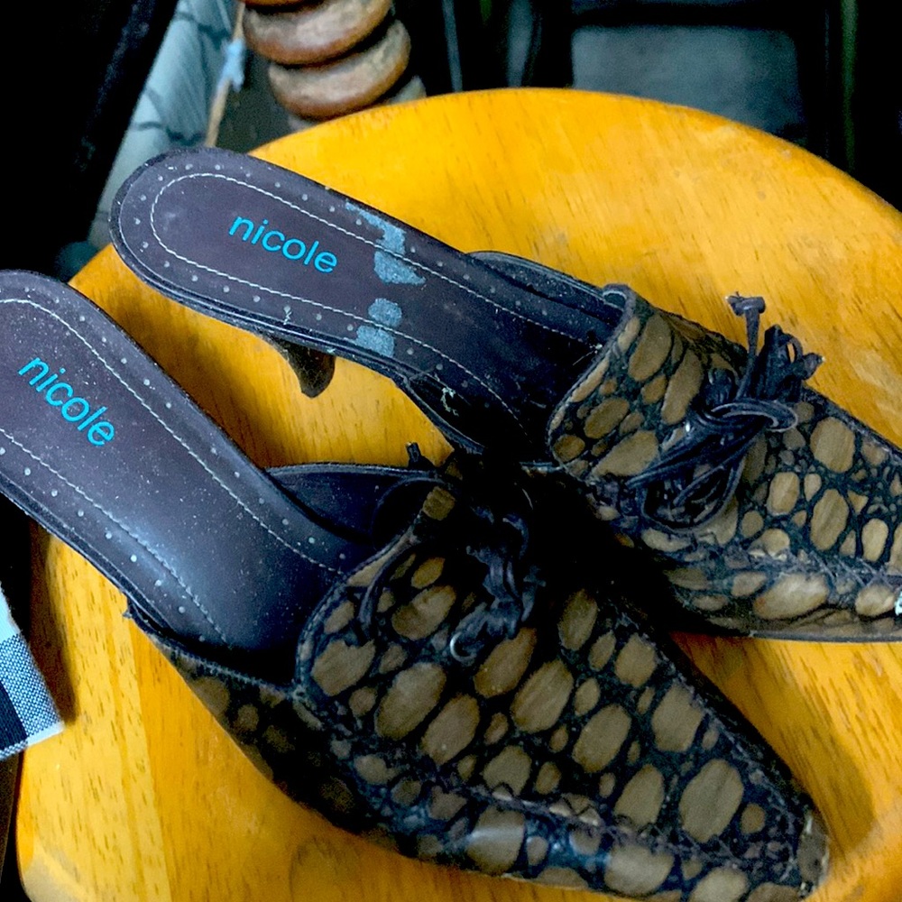 Vintage Nicole Mules